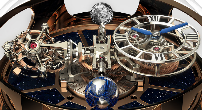 Crazy Cool, Jacob & Co. Limited edition Astronomia Clarity Octopus.